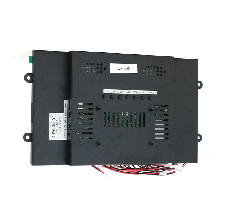 10 Inch Open Frame Video Screen Back