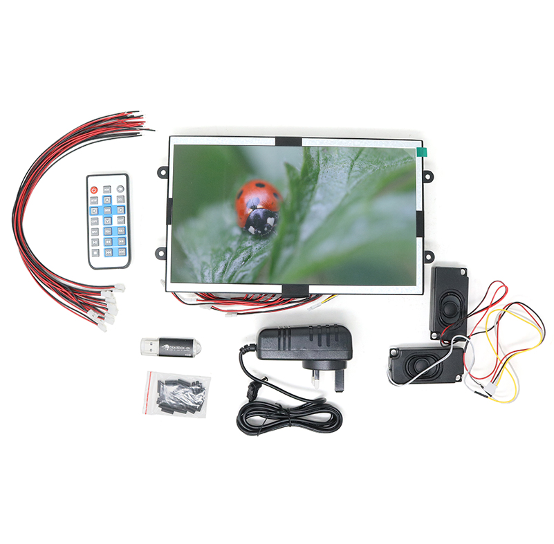 10 Inch Open Frame Video Screen with Accessories