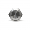 16mm Silver Push Button