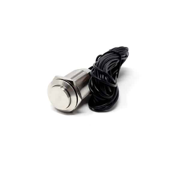 19mm Stainless Steel Push Button - The Interpretation Shop from blackbox-av