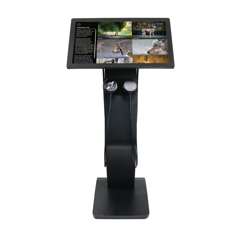 22 Inch 2025 Black Multi Touch Kiosk with HDH Hanger running Lightbox 3