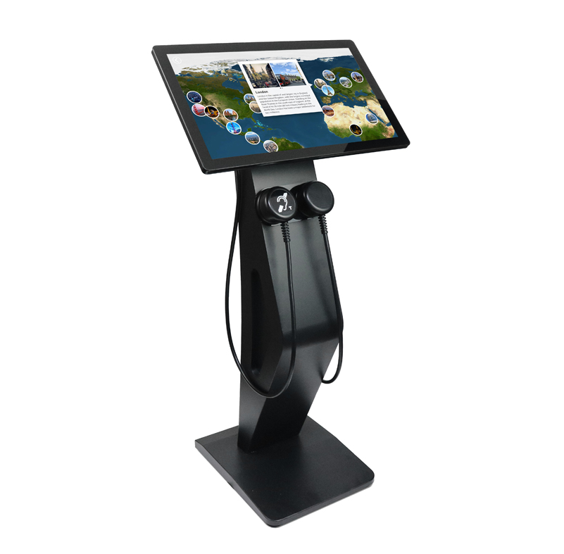 22 Inch 2025 Black Multi Touch Kiosk with HDH Hanger