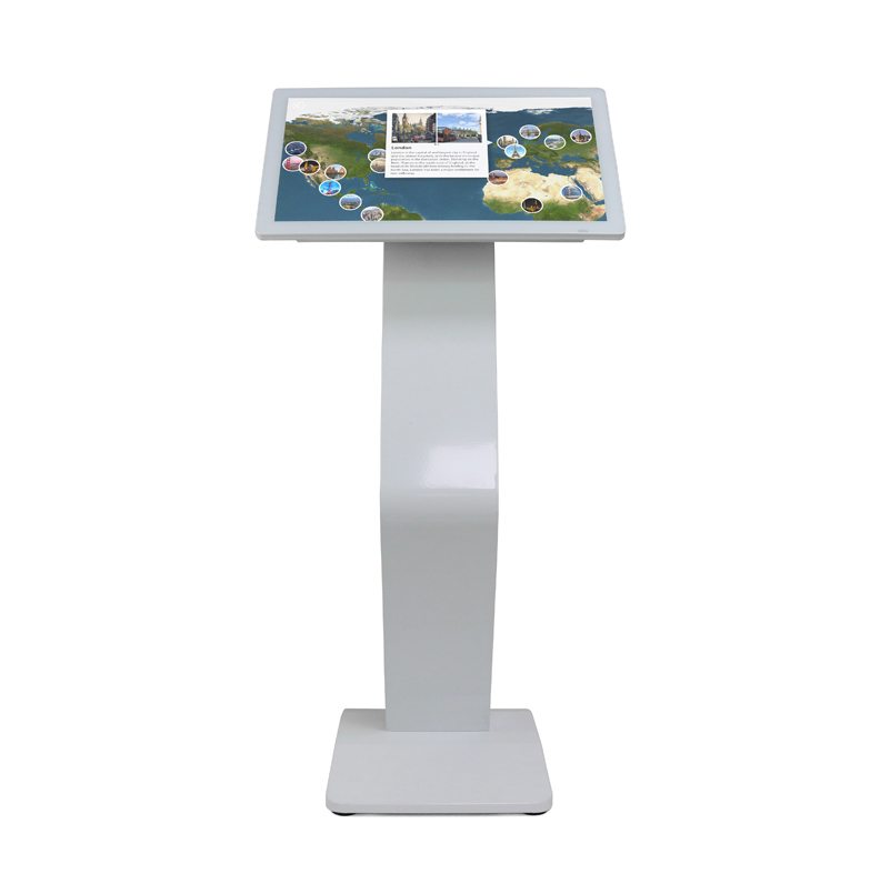 22 Inch 2025 White Multi Touch Kiosk running Lightbox 3