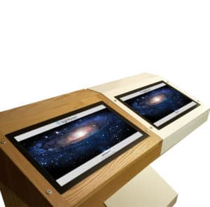 22 Inch Traditional Free Standing Kiosks