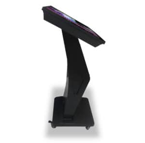 32 Inch 'Modern' Free Standing Kiosk Side View