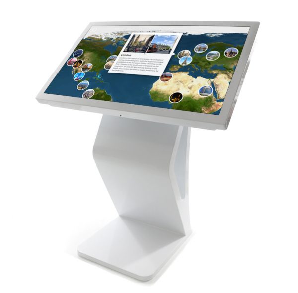 Free Standing MultiTouch Kiosk The Interpretation Shop from bbav