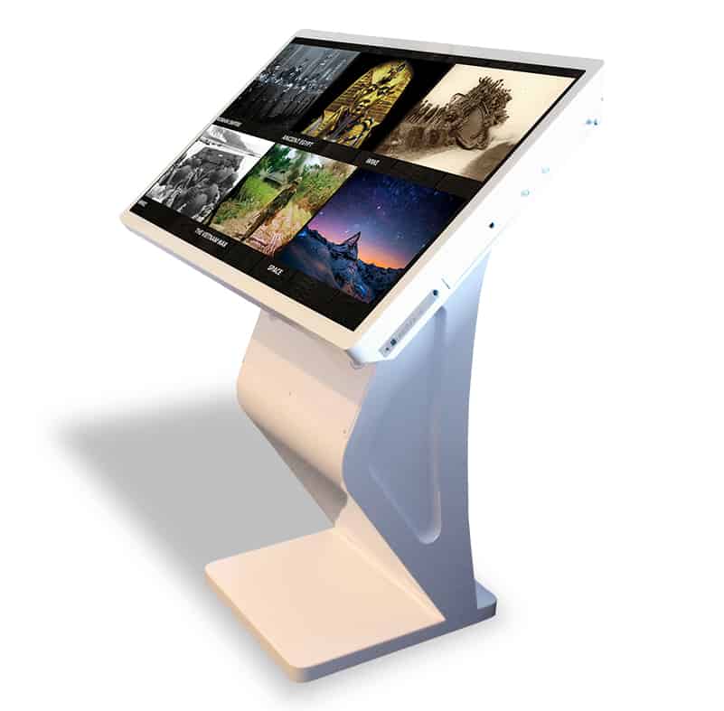 Free Standing MultiTouch Kiosk The Interpretation Shop from bbav