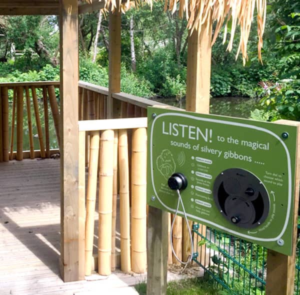 AudioSign Turn Outdoors at Curraghs Wildlife Park