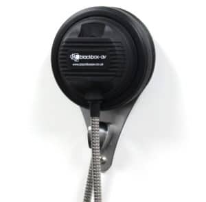 AutoPlay Single Cup Handset with teardrop mounting plate
