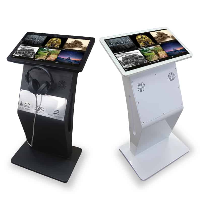 Modern 22" FreeStanding Kiosk