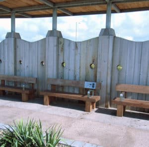 Heavy Duty Audio bench installed at Aberavon Seafront