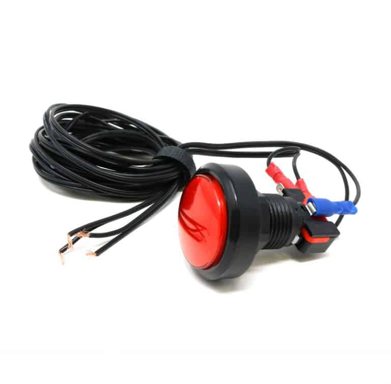 Red Amusement Button with 2M Cable