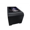 Sleek Multi-Touch Table Black Side Angle