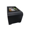 Sleek Multi-Touch Table Black Side Angle 2023