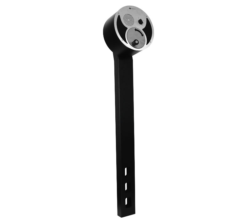 U-Turn Round Mounting Pole In Ground Angle U-Turn Round Mounting Pole In Ground Angle