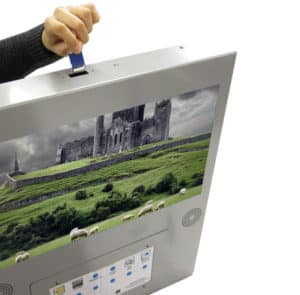 Video Frame 12 Access Slot for SD Card