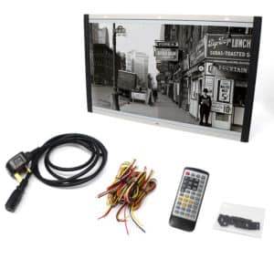 What You get With 22 Inch Open Framed Screen