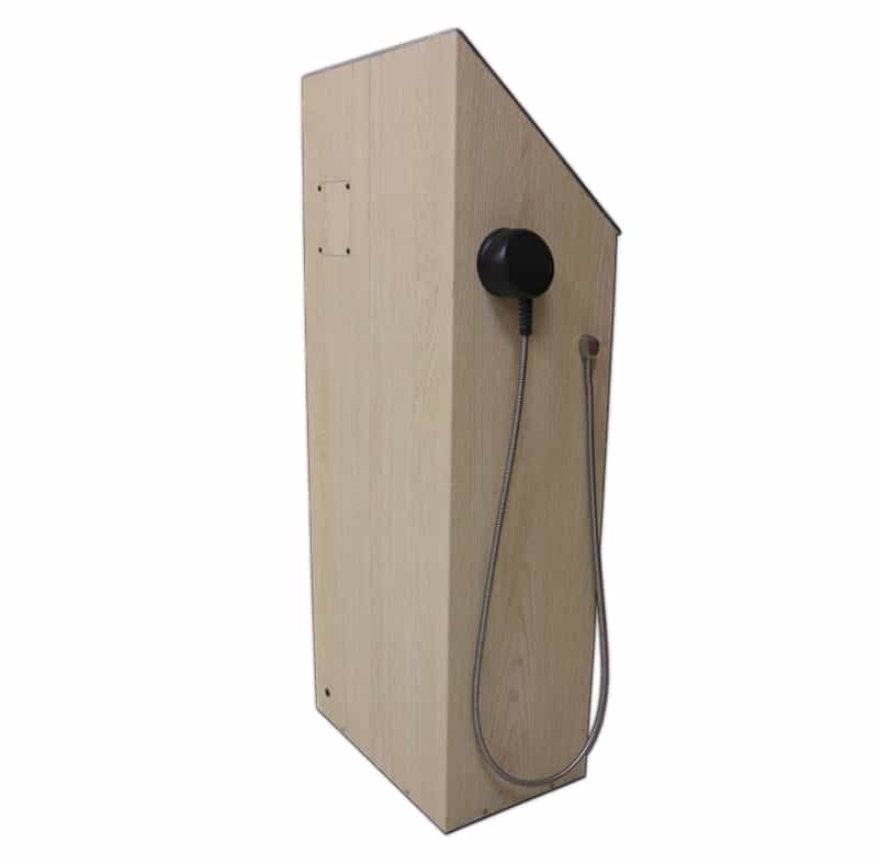 10 Inch Traditional AV Point with Lockable USB Access