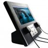 22" Desktop AV Point - Modern Side Angle