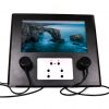 22" Desktop AV Point - Modern Heavy Duty Handsets Front