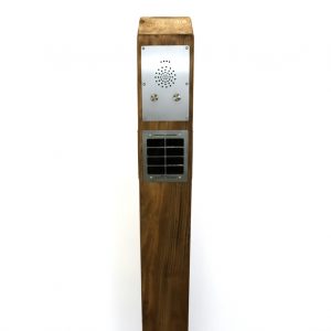 Solar Audio Post Wooden In Ground (Base Point)