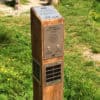 Solar Audio Post Wooden in Seaton Wetlands