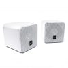 White Mini Box Speakers