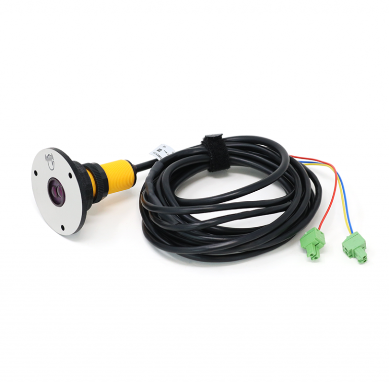 Silver Proximity Sensor with Terminal Connections