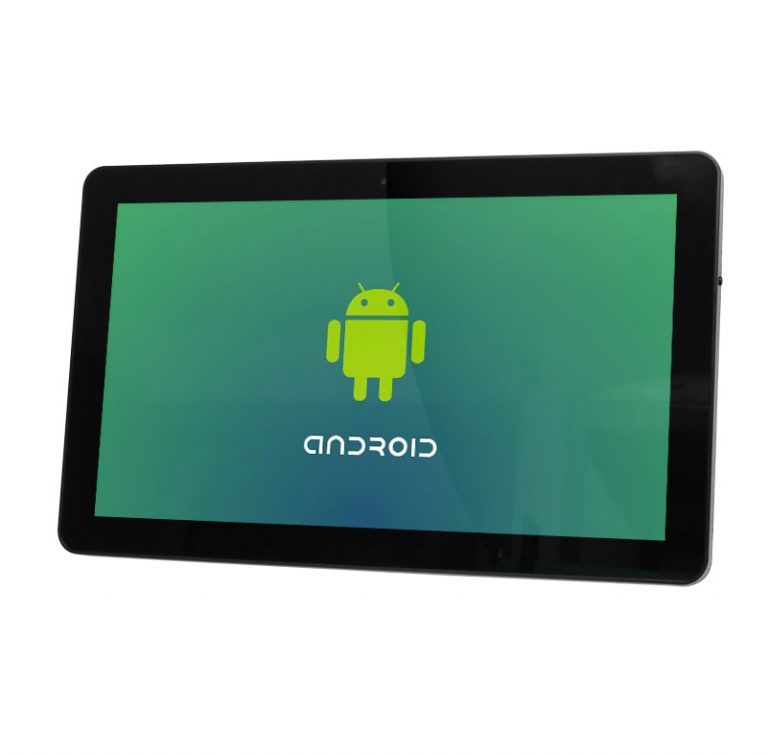 15 Inch Android Tablet Front angled left