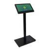 15 Inch Android Tablet Weighted Stand Angled left