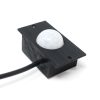 Battery Audio Player surface mounted PIR sensor side