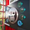 (Square) Oversized through-panel U-Turn in bespoke box at Broads National Park