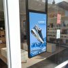 Double Sided Window Display on location outside