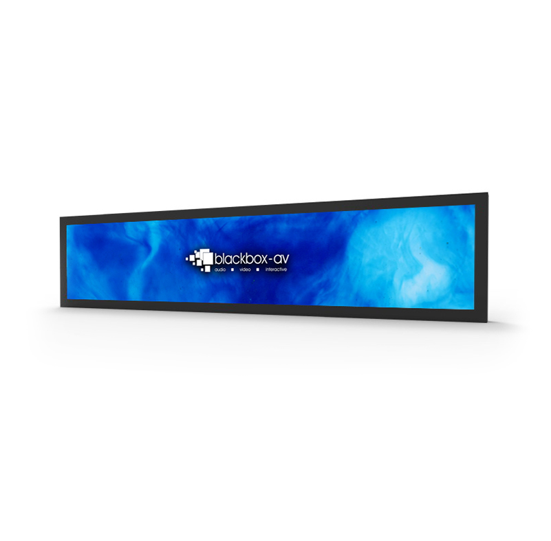 28 Inch Ultra-Wide Stretched Bar Display - Angled