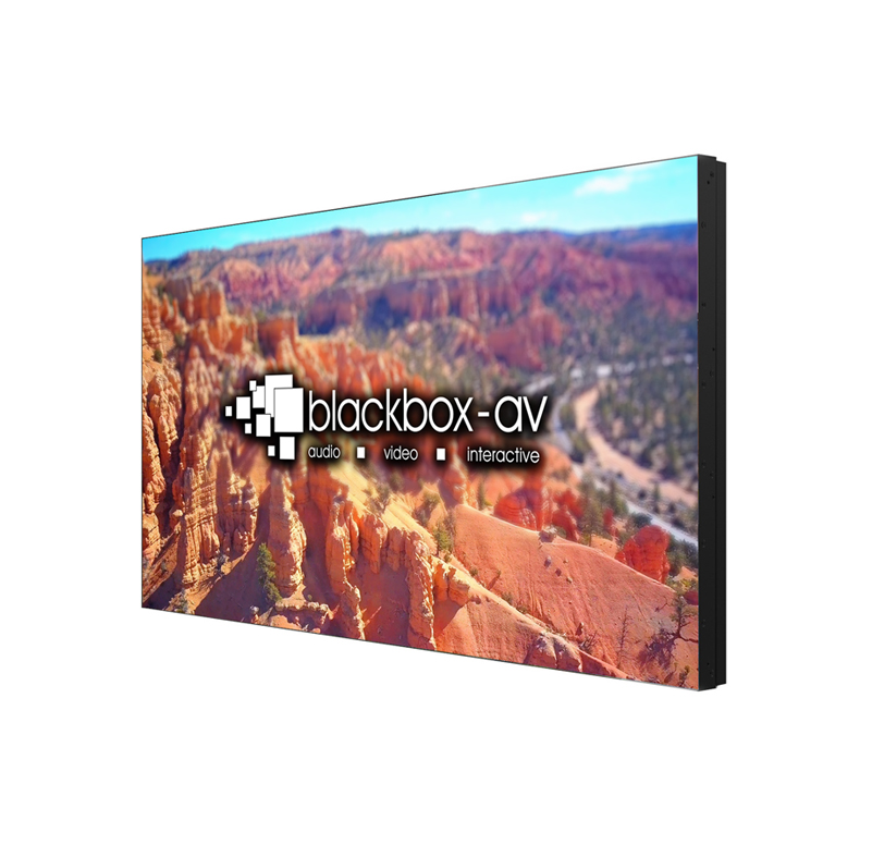 55 Inch Narrow Bezel Display - Slight Angle