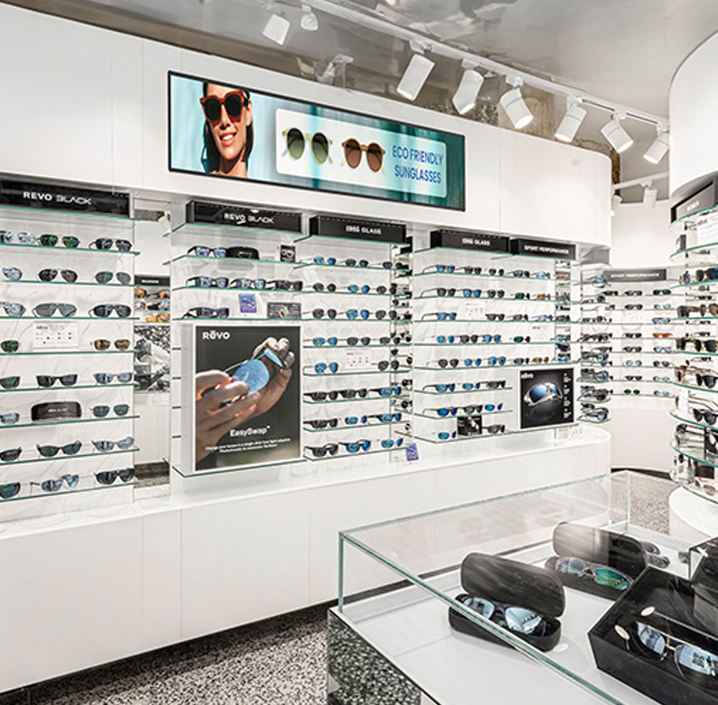 76 Inch Ultra-Wide Stretched Bar Display in store