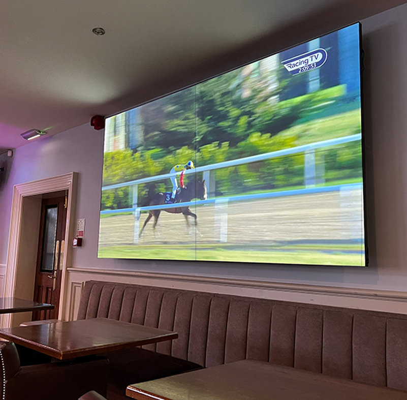 LCD Video Wall Display - 55 Inch Ultra Narrow Bezel on location